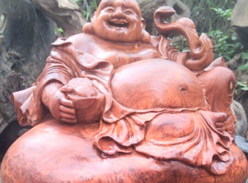 Di lặc bao tiền - Nu hương - 38x45x45