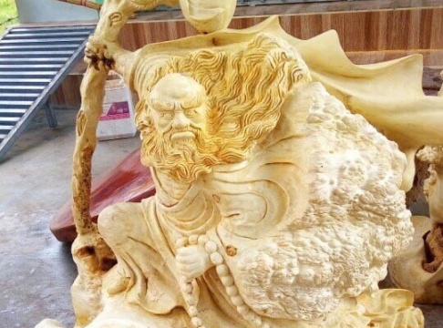 Đạt ma - Nu bằng lăng đá - 82x65x50