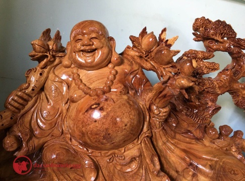 Di Lặc Ngũ Phúc - Nu Hương - Cao 66 x Rộng 110 x Sâu 32