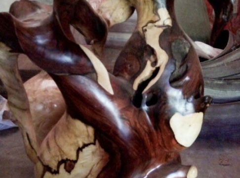 Bình phay - GỖ TRẮC - CAO 60