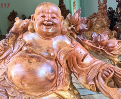 Di lặc bao tiền - Hương - 45x70x24