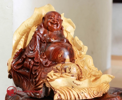 Di lặc lá sen - Cẩm - 47x42x38